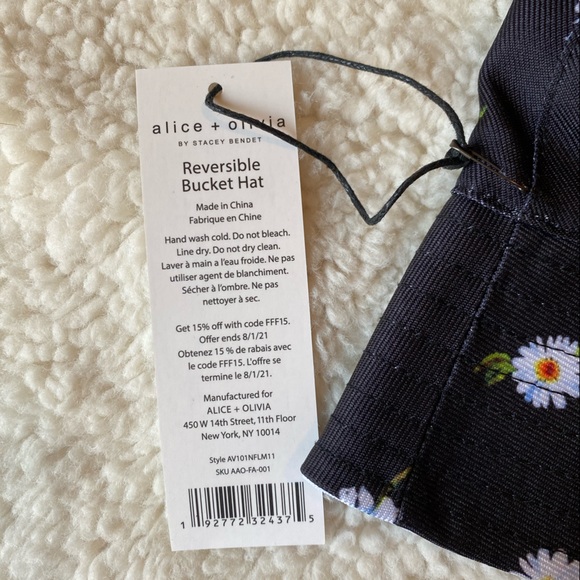 Alice & Olivia - reversible bucket hat - Picture 5 of 7